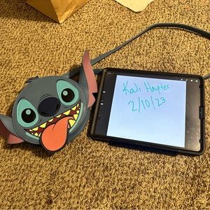 Disney Parks Loungefly Stitch Head Crossbody